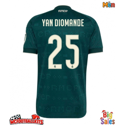 Real Madrid Yan Diomande #25 Replica Away Stadium Shirt 2026-27 Short Sleeve